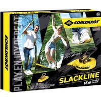 SLACKLINE 15m, 5cm breit,inkl.Teaching Line von Mts Sportartikel