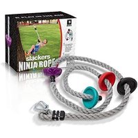Schildkröt 980025 - Fun Sports, Slackers Ninja Rope, Kletterseil, Kunststoff, 300 cm von Mts Sportartikel