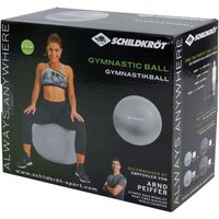 Schildkröt Fitness - Gymnastikball 65cm, silber von Mts Sportartikel