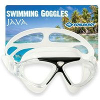 Schwimmbrille JAVA Adult im Carrybag, transp.,black,white von Mts Sportartikel