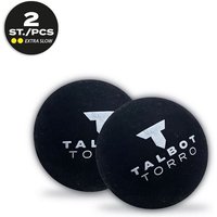 Talbot-Torro 25107 - Squashball, 2er-Set, Gelber Punkt=Super Slow, für fortschrittene und Profi-Spieler Talbot-Torro 25107 - Squashball, 2er-Set, Gelber Punkt=Super Slow, für fortschrittene und Profi-Spieler von Mts Sportartikel