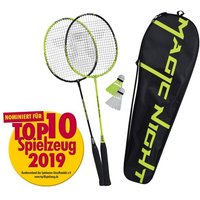 Talbot Torro 449405 - Badminton-Set Magic Night, 2 Schläger und 2 LED-Federbälle, Thermobag von Mts Sportartikel