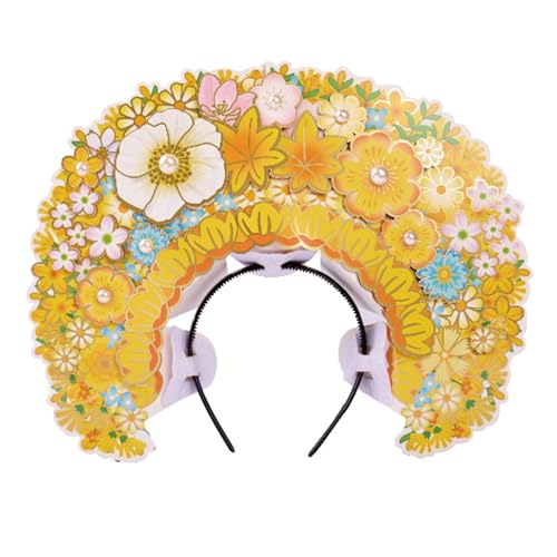 Mtucegi Brautprinzessinnen Kopfbedeckung Set Mädchen Kronen Kopfschmuck Halloween Kopfschmuck für verschiedene Outfits und Event von Mtucegi