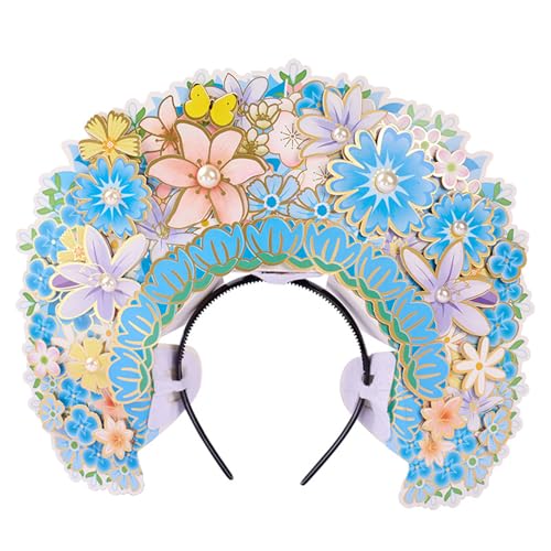Mtucegi Brautprinzessinnen Kopfbedeckung Set Mädchen Kronen Kopfschmuck Halloween Kopfschmuck für verschiedene Outfits und Event von Mtucegi