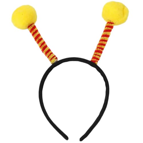 Mtucegi Cartoon-Muster, Stirnbänder, Gesicht, Make-up, Kopfbedeckung, Plüsch, Ameisen, Bienen, Party-Kopfschmuck für Kostüm und Geburtstagsfeiern Mtucegi Cartoon-Muster, Stirnbänder, Gesicht, Make-up, Kopfbedeckung, Plüsch, Ameisen, Bienen, Party-Kopfschmuck für Kostüm und Geburtstagsfeiern von Mtucegi