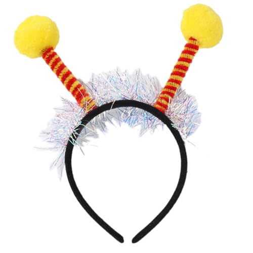 Mtucegi Cartoon-Muster, Stirnbänder, Gesicht, Make-up, Kopfbedeckung, Plüsch, Ameisen, Bienen, Party-Kopfschmuck für Kostüm und Geburtstagsfeiern Mtucegi Cartoon-Muster, Stirnbänder, Gesicht, Make-up, Kopfbedeckung, Plüsch, Ameisen, Bienen, Party-Kopfschmuck für Kostüm und Geburtstagsfeiern von Mtucegi
