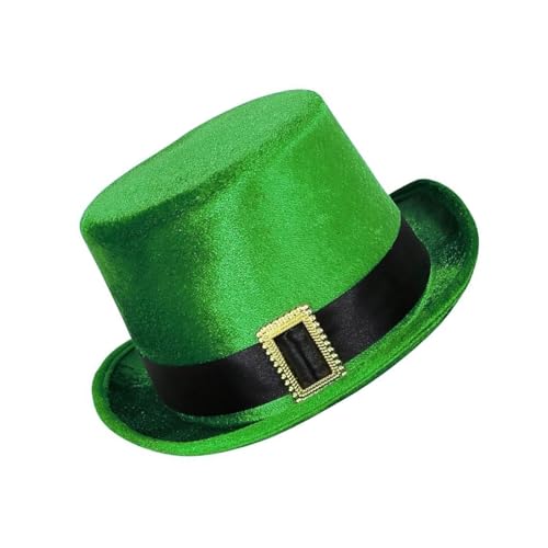 Mtucegi Grüner Hut für StPatricks's Day Festival Irish Holiday Flat Top Hut Party Requisiten Versorgung Festival Thema Event Tall Caps Mtucegi Grüner Hut für StPatricks's Day Festival Irish Holiday Flat Top Hut Party Requisiten Versorgung Festival Thema Event Tall Caps von Mtucegi