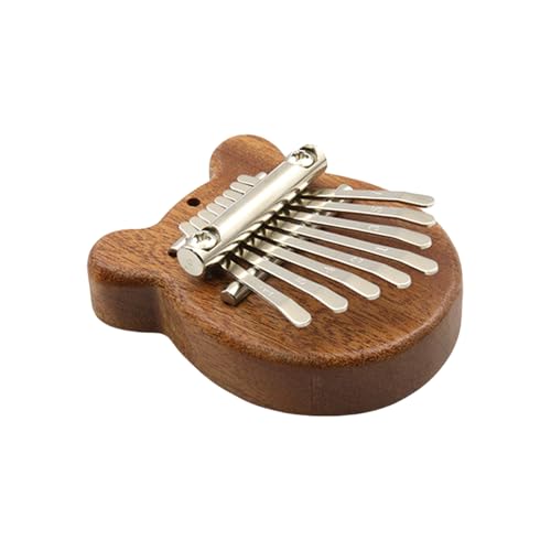 Tragbares Daumenklavier aus Holz, 8 Tasten, Daumenklavier, Finger, Musik-Fingerklavier, Klanginstrumente, Geschenke für Kinder Tragbares Daumenklavier aus Holz, 8 Tasten, Daumenklavier, Finger, Musik-Fingerklavier, Klanginstrumente, Geschenke für Kinder von Mtucegi