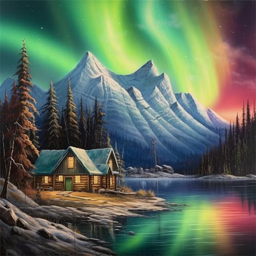 Aurora Nachtkabine Puzzle 300 Teile, Impossible Puzzles Erwachsene 300 Teile, Lernspiel Herausforderung Spielzeug, Farbenfrohes Legespiel für Home Dekoration Aurora Nachtkabine Puzzle 300 Teile, Impossible Puzzles Erwachsene 300 Teile, Lernspiel Herausforderung Spielzeug, Farbenfrohes Legespiel für Home Dekoration von Muaor