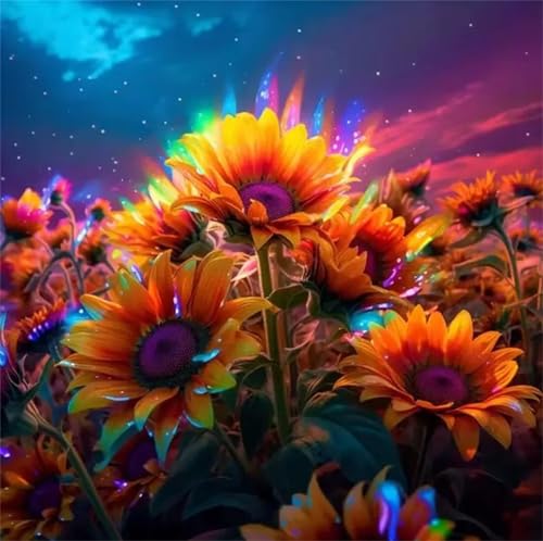 Aurora Sonnenblume Puzzle 90 Teile, Impossible Puzzles Erwachsene 90 Teile, Lernspiel Herausforderung Spielzeug, Farbenfrohes Legespiel für Home Dekoration von Muaor