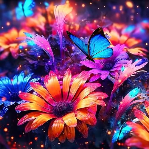 Blume Schmetterling Puzzle 90 Teile, Impossible Puzzles Erwachsene 90 Teile, Lernspiel Herausforderung Spielzeug, Farbenfrohes Legespiel für Home Dekoration Blume Schmetterling Puzzle 90 Teile, Impossible Puzzles Erwachsene 90 Teile, Lernspiel Herausforderung Spielzeug, Farbenfrohes Legespiel für Home Dekoration von Muaor