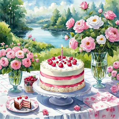 Blumenkuchen Puzzle 200 Teile Erwachsene,Puzzles für Erwachsene,Lernspiel Herausfordernde Familie Spiele Aktivität Geschenke für Frauen,Geschenke für Männer Blumenkuchen Puzzle 200 Teile Erwachsene,Puzzles für Erwachsene,Lernspiel Herausfordernde Familie Spiele Aktivität Geschenke für Frauen,Geschenke für Männer von Muaor