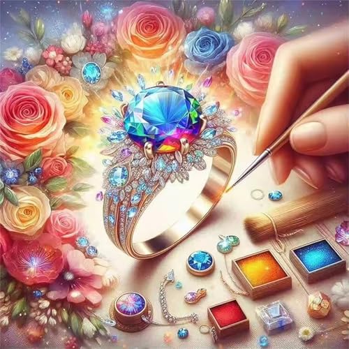Edelstein Ring Puzzle 90 Teile, Impossible Puzzles Erwachsene 90 Teile, Lernspiel Herausforderung Spielzeug, Farbenfrohes Legespiel für Home Dekoration Edelstein Ring Puzzle 90 Teile, Impossible Puzzles Erwachsene 90 Teile, Lernspiel Herausforderung Spielzeug, Farbenfrohes Legespiel für Home Dekoration von Muaor