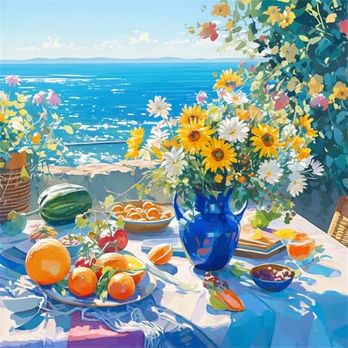 Esstisch für den Außenbereich Puzzle 300 Teile, Impossible Puzzles Erwachsene 300 Teile, Lernspiel Herausforderung Spielzeug, Farbenfrohes Legespiel für Home Dekoration Esstisch für den Außenbereich Puzzle 300 Teile, Impossible Puzzles Erwachsene 300 Teile, Lernspiel Herausforderung Spielzeug, Farbenfrohes Legespiel für Home Dekoration von Muaor