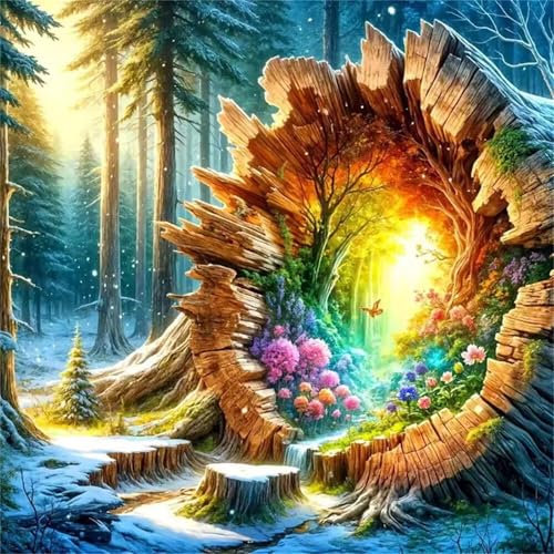 Fantasy Baum Loch Puzzle 300 Teile, Impossible Puzzles Erwachsene 300 Teile, Lernspiel Herausforderung Spielzeug, Farbenfrohes Legespiel für Home Dekoration Fantasy Baum Loch Puzzle 300 Teile, Impossible Puzzles Erwachsene 300 Teile, Lernspiel Herausforderung Spielzeug, Farbenfrohes Legespiel für Home Dekoration von Muaor