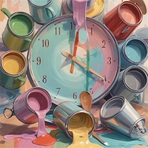 Farbeimer Puzzle 300 Teile, Impossible Puzzles Erwachsene 300 Teile, Lernspiel Herausforderung Spielzeug, Farbenfrohes Legespiel für Home Dekoration Farbeimer Puzzle 300 Teile, Impossible Puzzles Erwachsene 300 Teile, Lernspiel Herausforderung Spielzeug, Farbenfrohes Legespiel für Home Dekoration von Muaor