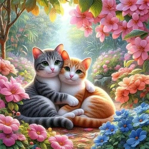 Gartenkatze Puzzle 90 Teile, Impossible Puzzles Erwachsene 90 Teile, Lernspiel Herausforderung Spielzeug, Farbenfrohes Legespiel für Home Dekoration Gartenkatze Puzzle 90 Teile, Impossible Puzzles Erwachsene 90 Teile, Lernspiel Herausforderung Spielzeug, Farbenfrohes Legespiel für Home Dekoration von Muaor