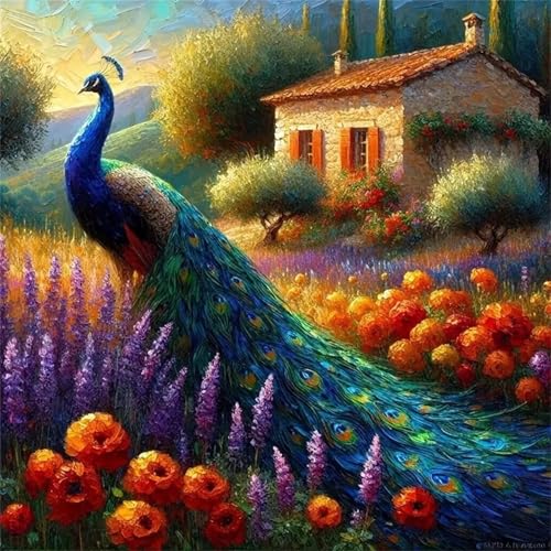 Grüner Pfauengarten Puzzle 300 Teile, Impossible Puzzles Erwachsene 300 Teile, Lernspiel Herausforderung Spielzeug, Farbenfrohes Legespiel für Home Dekoration Grüner Pfauengarten Puzzle 300 Teile, Impossible Puzzles Erwachsene 300 Teile, Lernspiel Herausforderung Spielzeug, Farbenfrohes Legespiel für Home Dekoration von Muaor
