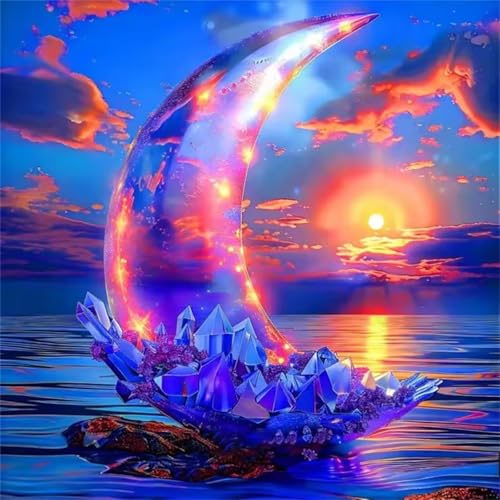 Lila Mondsee Puzzle 300 Teile, Impossible Puzzles Erwachsene 300 Teile, Lernspiel Herausforderung Spielzeug, Farbenfrohes Legespiel für Home Dekoration Lila Mondsee Puzzle 300 Teile, Impossible Puzzles Erwachsene 300 Teile, Lernspiel Herausforderung Spielzeug, Farbenfrohes Legespiel für Home Dekoration von Muaor