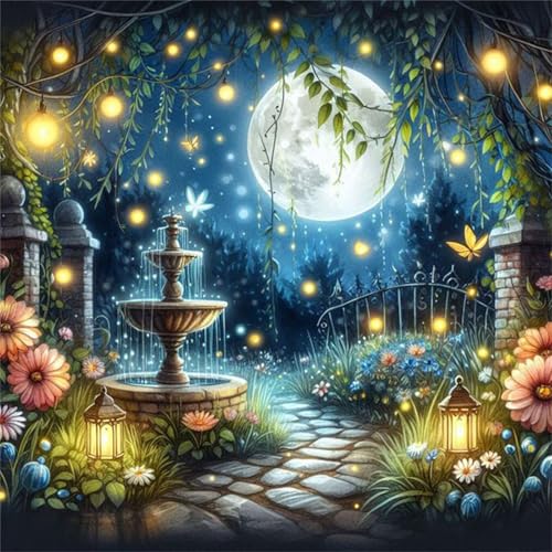 Mond-Glühwürmchen-Brunnen Puzzle 90 Teile, Impossible Puzzles Erwachsene 90 Teile, Lernspiel Herausforderung Spielzeug, Farbenfrohes Legespiel für Home Dekoration Mond-Glühwürmchen-Brunnen Puzzle 90 Teile, Impossible Puzzles Erwachsene 90 Teile, Lernspiel Herausforderung Spielzeug, Farbenfrohes Legespiel für Home Dekoration von Muaor