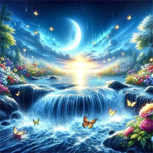 Mondlichtstrom Schmetterling Puzzle 300 Teile, Impossible Puzzles Erwachsene 300 Teile, Lernspiel Herausforderung Spielzeug, Farbenfrohes Legespiel für Home Dekoration Mondlichtstrom Schmetterling Puzzle 300 Teile, Impossible Puzzles Erwachsene 300 Teile, Lernspiel Herausforderung Spielzeug, Farbenfrohes Legespiel für Home Dekoration von Muaor