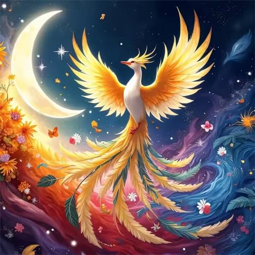 Nachthimmel Phönix Puzzle 90 Teile, Impossible Puzzles Erwachsene 90 Teile, Lernspiel Herausforderung Spielzeug, Farbenfrohes Legespiel für Home Dekoration Nachthimmel Phönix Puzzle 90 Teile, Impossible Puzzles Erwachsene 90 Teile, Lernspiel Herausforderung Spielzeug, Farbenfrohes Legespiel für Home Dekoration von Muaor