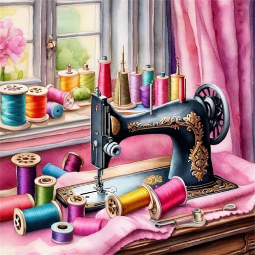 Nähmaschine Puzzle 300 Teile, Impossible Puzzles Erwachsene 300 Teile, Lernspiel Herausforderung Spielzeug, Farbenfrohes Legespiel für Home Dekoration Nähmaschine Puzzle 300 Teile, Impossible Puzzles Erwachsene 300 Teile, Lernspiel Herausforderung Spielzeug, Farbenfrohes Legespiel für Home Dekoration von Muaor