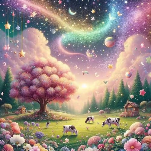 Puzzle 1000 Teile Erwachsene, EIN Herausforderndes Rätsel, Puzzlespiele für Die Ganze Familie, 1000 Puzzle Geschenke für Frauen und Männer, Thema:Aurora Grassland Kuh Puzzle 1000 Teile Erwachsene, EIN Herausforderndes Rätsel, Puzzlespiele für Die Ganze Familie, 1000 Puzzle Geschenke für Frauen und Männer, Thema:Aurora Grassland Kuh von Muaor