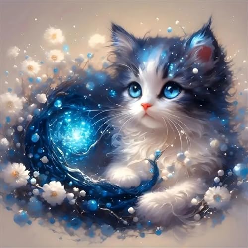 Puzzle 1000 Teile Erwachsene, EIN Herausforderndes Rätsel, Puzzlespiele für Die Ganze Familie, 1000 Puzzle Geschenke für Frauen und Männer, Thema:Blaue Aurora-Katze Puzzle 1000 Teile Erwachsene, EIN Herausforderndes Rätsel, Puzzlespiele für Die Ganze Familie, 1000 Puzzle Geschenke für Frauen und Männer, Thema:Blaue Aurora-Katze von Muaor