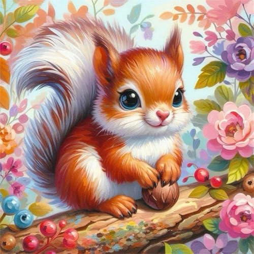 Puzzle 1000 Teile Erwachsene, EIN Herausforderndes Rätsel, Puzzlespiele für Die Ganze Familie, 1000 Puzzle Geschenke für Frauen und Männer, Thema:Braune Eichhörnchen-Blume Puzzle 1000 Teile Erwachsene, EIN Herausforderndes Rätsel, Puzzlespiele für Die Ganze Familie, 1000 Puzzle Geschenke für Frauen und Männer, Thema:Braune Eichhörnchen-Blume von Muaor