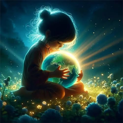 Puzzle 1000 Teile Erwachsene, EIN Herausforderndes Rätsel, Puzzlespiele für Die Ganze Familie, 1000 Puzzle Geschenke für Frauen und Männer, Thema:Erde Blumenmädchen von Muaor