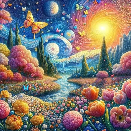 Puzzle 1000 Teile Erwachsene, EIN Herausforderndes Rätsel, Puzzlespiele für Die Ganze Familie, 1000 Puzzle Geschenke für Frauen und Männer, Thema:Fantasy Cartoon Landschaft Puzzle 1000 Teile Erwachsene, EIN Herausforderndes Rätsel, Puzzlespiele für Die Ganze Familie, 1000 Puzzle Geschenke für Frauen und Männer, Thema:Fantasy Cartoon Landschaft von Muaor