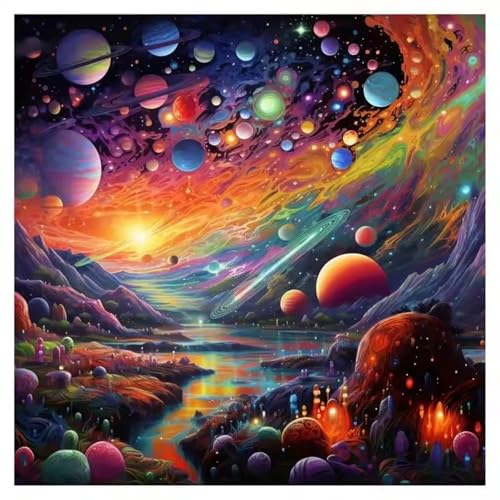 Puzzle 1000 Teile Erwachsene, EIN Herausforderndes Rätsel, Puzzlespiele für Die Ganze Familie, 1000 Puzzle Geschenke für Frauen und Männer, Thema:Farbe Galaxy River Puzzle 1000 Teile Erwachsene, EIN Herausforderndes Rätsel, Puzzlespiele für Die Ganze Familie, 1000 Puzzle Geschenke für Frauen und Männer, Thema:Farbe Galaxy River von Muaor