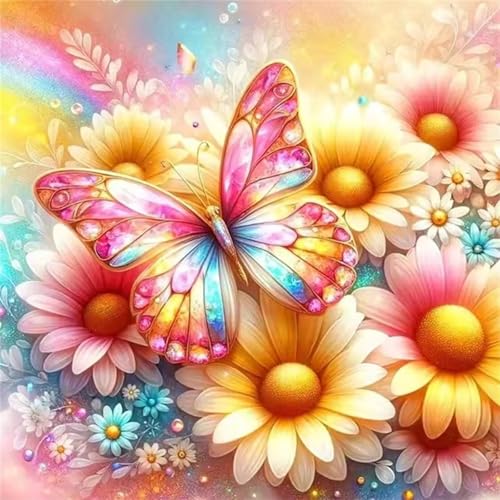 Puzzle 1000 Teile Erwachsene, EIN Herausforderndes Rätsel, Puzzlespiele für Die Ganze Familie, 1000 Puzzle Geschenke für Frauen und Männer, Thema:Gänseblümchen Bunter Schmetterling Puzzle 1000 Teile Erwachsene, EIN Herausforderndes Rätsel, Puzzlespiele für Die Ganze Familie, 1000 Puzzle Geschenke für Frauen und Männer, Thema:Gänseblümchen Bunter Schmetterling von Muaor