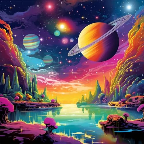 Puzzle 1000 Teile Erwachsene, EIN Herausforderndes Rätsel, Puzzlespiele für Die Ganze Familie, 1000 Puzzle Geschenke für Frauen und Männer, Thema:Kosmischer Baumsee Puzzle 1000 Teile Erwachsene, EIN Herausforderndes Rätsel, Puzzlespiele für Die Ganze Familie, 1000 Puzzle Geschenke für Frauen und Männer, Thema:Kosmischer Baumsee von Muaor