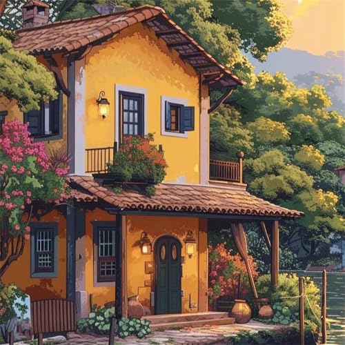 Puzzle 1000 Teile Erwachsene, EIN Herausforderndes Rätsel, Puzzlespiele für Die Ganze Familie, 1000 Puzzle Geschenke für Frauen und Männer, Thema:Landhaus Baum Puzzle 1000 Teile Erwachsene, EIN Herausforderndes Rätsel, Puzzlespiele für Die Ganze Familie, 1000 Puzzle Geschenke für Frauen und Männer, Thema:Landhaus Baum von Muaor