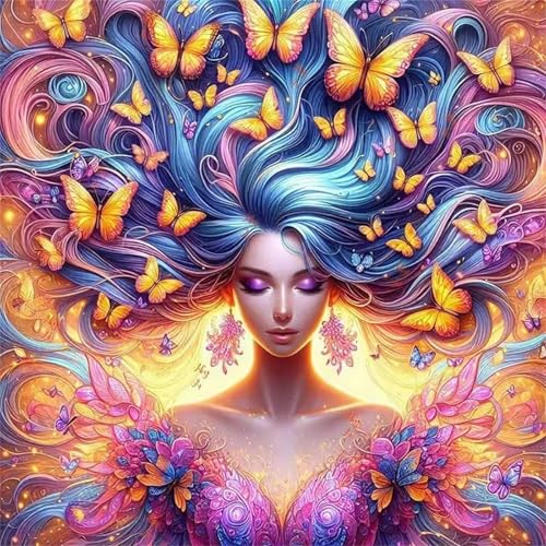 Puzzle 1000 Teile Erwachsene, EIN Herausforderndes Rätsel, Puzzlespiele für Die Ganze Familie, 1000 Puzzle Geschenke für Frauen und Männer, Thema:Schmetterlings-Göttin Puzzle 1000 Teile Erwachsene, EIN Herausforderndes Rätsel, Puzzlespiele für Die Ganze Familie, 1000 Puzzle Geschenke für Frauen und Männer, Thema:Schmetterlings-Göttin von Muaor