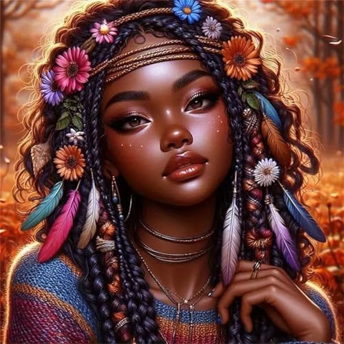 Puzzle 1000 Teile Erwachsene, EIN Herausforderndes Rätsel, Puzzlespiele für Die Ganze Familie, 1000 Puzzle Geschenke für Frauen und Männer, Thema:Schwarzhäutiges Mädchen Puzzle 1000 Teile Erwachsene, EIN Herausforderndes Rätsel, Puzzlespiele für Die Ganze Familie, 1000 Puzzle Geschenke für Frauen und Männer, Thema:Schwarzhäutiges Mädchen von Muaor