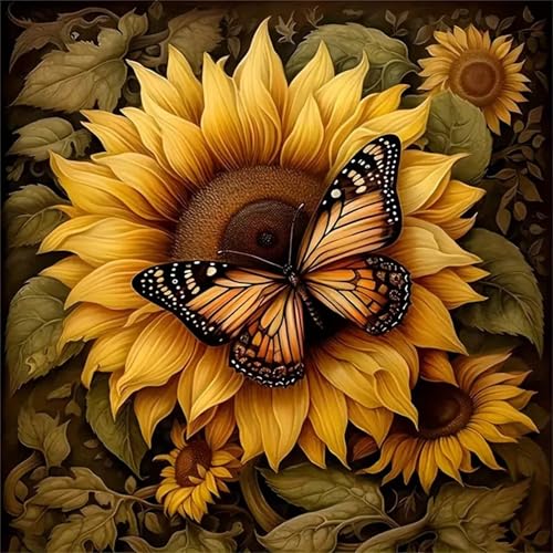 Puzzle 1000 Teile Erwachsene, EIN Herausforderndes Rätsel, Puzzlespiele für Die Ganze Familie, 1000 Puzzle Geschenke für Frauen und Männer, Thema:Sonnenblume Schmetterling Puzzle 1000 Teile Erwachsene, EIN Herausforderndes Rätsel, Puzzlespiele für Die Ganze Familie, 1000 Puzzle Geschenke für Frauen und Männer, Thema:Sonnenblume Schmetterling von Muaor