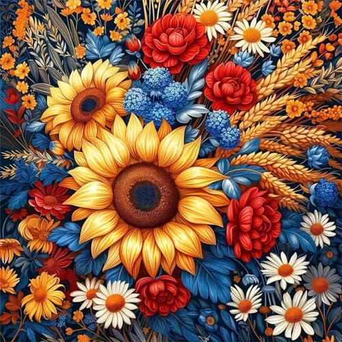 Puzzle 1000 Teile Erwachsene, EIN Herausforderndes Rätsel, Puzzlespiele für Die Ganze Familie, 1000 Puzzle Geschenke für Frauen und Männer, Thema:Sonnenblume Weizenblüte Puzzle 1000 Teile Erwachsene, EIN Herausforderndes Rätsel, Puzzlespiele für Die Ganze Familie, 1000 Puzzle Geschenke für Frauen und Männer, Thema:Sonnenblume Weizenblüte von Muaor