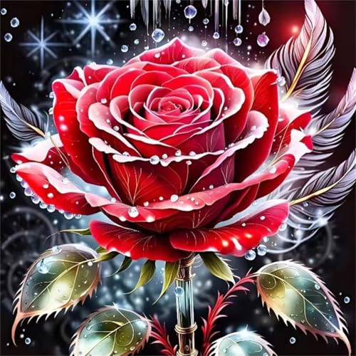 Puzzle 1000 Teile Erwachsene, EIN Herausforderndes Rätsel, Puzzlespiele für Die Ganze Familie, 1000 Puzzle Geschenke für Frauen und Männer, Thema:Wassertropfen-Rose Puzzle 1000 Teile Erwachsene, EIN Herausforderndes Rätsel, Puzzlespiele für Die Ganze Familie, 1000 Puzzle Geschenke für Frauen und Männer, Thema:Wassertropfen-Rose von Muaor