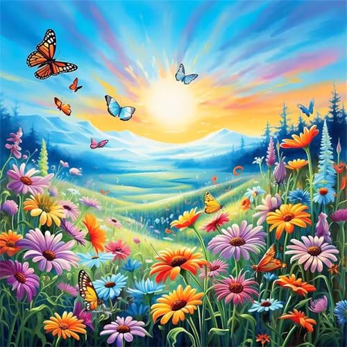 Puzzle 1000 Teile Erwachsene, EIN Herausforderndes Rätsel, Puzzlespiele für Die Ganze Familie, 1000 Puzzle Geschenke für Frauen und Männer, Thema:Wiese Blume Sonne Puzzle 1000 Teile Erwachsene, EIN Herausforderndes Rätsel, Puzzlespiele für Die Ganze Familie, 1000 Puzzle Geschenke für Frauen und Männer, Thema:Wiese Blume Sonne von Muaor