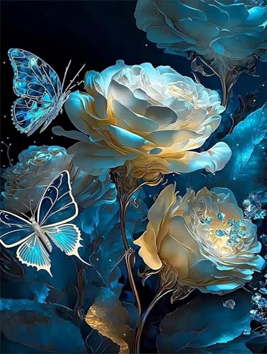 Puzzle 1000 Teile Rose Tier Schmetterling, 1000 Teile Challenge Puzzle für Erwachsene, Spaß puzzlespiel Premium Quality Klassisches Puzzles Puzzle 1000 Teile Rose Tier Schmetterling, 1000 Teile Challenge Puzzle für Erwachsene, Spaß puzzlespiel Premium Quality Klassisches Puzzles von Muaor