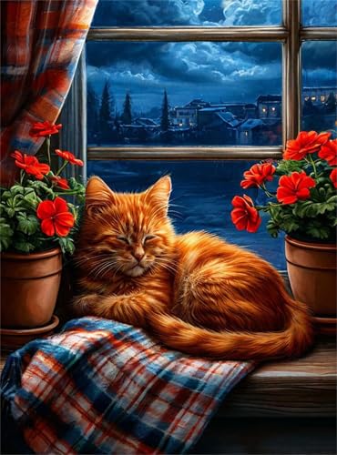 Puzzle 1500 Teile Urban Blanket Katze, 1500 Teile Challenge Puzzle für Erwachsene, Spaß puzzlespiel Premium Quality Klassisches Puzzles von Muaor