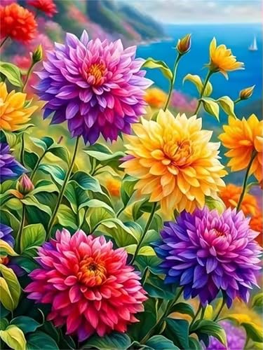 Puzzle 1500 Teile für Erwachsene Blumengarten an der Küste, Unmöglich Schwer Schwierig Herausfordernd Puzzles, Geschicklichkeitsspiel für die ganze Familie Puzzle 1500 Teile für Erwachsene Blumengarten an der Küste, Unmöglich Schwer Schwierig Herausfordernd Puzzles, Geschicklichkeitsspiel für die ganze Familie von Muaor