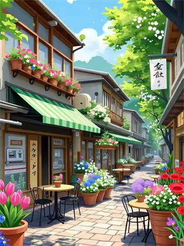 Puzzle 1500 Teile für Erwachsene City Shop Szenerie, Unmöglich Schwer Schwierig Herausfordernd Puzzles, Geschicklichkeitsspiel für die ganze Familie Puzzle 1500 Teile für Erwachsene City Shop Szenerie, Unmöglich Schwer Schwierig Herausfordernd Puzzles, Geschicklichkeitsspiel für die ganze Familie von Muaor