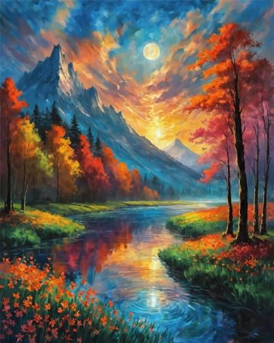 Puzzle 1500 Teile für Erwachsene Landschaft Bergbäume, Unmöglich Schwer Schwierig Herausfordernd Puzzles, Geschicklichkeitsspiel für die ganze Familie Puzzle 1500 Teile für Erwachsene Landschaft Bergbäume, Unmöglich Schwer Schwierig Herausfordernd Puzzles, Geschicklichkeitsspiel für die ganze Familie von Muaor