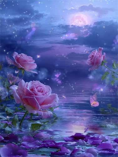 Puzzle 1500 Teile für Erwachsene Lila Mondblume, Unmöglich Schwer Schwierig Herausfordernd Puzzles, Geschicklichkeitsspiel für die ganze Familie Puzzle 1500 Teile für Erwachsene Lila Mondblume, Unmöglich Schwer Schwierig Herausfordernd Puzzles, Geschicklichkeitsspiel für die ganze Familie von Muaor