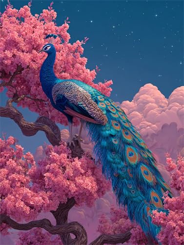 Puzzle 1500 Teile für Erwachsene Tier Blauer Pfau, Unmöglich Schwer Schwierig Herausfordernd Puzzles, Geschicklichkeitsspiel für die ganze Familie Puzzle 1500 Teile für Erwachsene Tier Blauer Pfau, Unmöglich Schwer Schwierig Herausfordernd Puzzles, Geschicklichkeitsspiel für die ganze Familie von Muaor