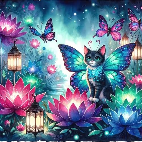 Puzzle 200 Teile Erwachsene, EIN Herausforderndes Rätsel, Puzzlespiele für Die Ganze Familie, 200 Puzzle Geschenke für Frauen und Männer, Thema:Lotus Wing Katze Puzzle 200 Teile Erwachsene, EIN Herausforderndes Rätsel, Puzzlespiele für Die Ganze Familie, 200 Puzzle Geschenke für Frauen und Männer, Thema:Lotus Wing Katze von Muaor